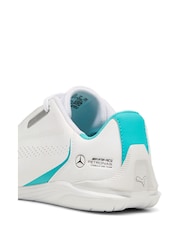 Puma White Kids Boys Mercedes AMG Petronas F1 Drift Cat Decima 2.0 Sneakers - Image 6 of 6