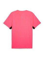Puma Pink Mens Run Favorite T-Shirt - Image 4 of 4