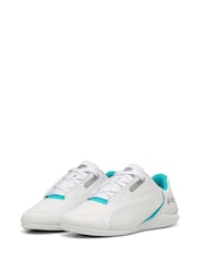 Puma White Kids Boys Mercedes-AMG Petronas F1 Drift Cat Decima 2.0 Sneakers - Image 3 of 6