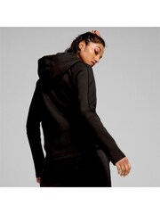 Puma Black Womens EVOSTRIPE Full Zip Hoodie - Image 4 of 6