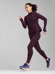 Puma Purple Run Favourite Quarter-Zip Running Sweat Top - Image 3 of 7