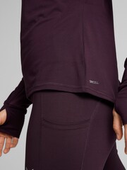Puma Purple Run Favourite Quarter-Zip Running Sweat Top - Image 5 of 7