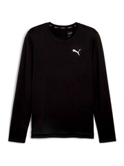 Puma Black Mens Run Cloudspun Long Sleeve Running T-Shirt - Image 4 of 5
