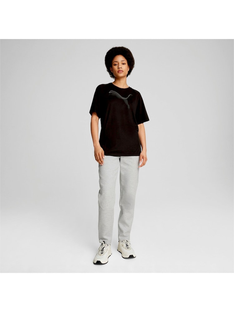Puma Black Womens EVOSTRIPE T-Shirt - Image 2 of 4