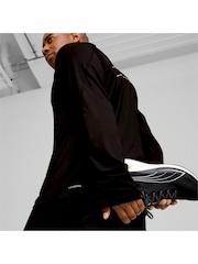 Puma Black Mens Run Cloudspun Quarter Zip Top - Image 4 of 5