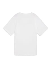 Puma White Womens EVOSTRIPE T-Shirt - Image 4 of 4