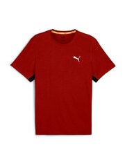 Puma Red Mens Run Favorite T-Shirt - Image 1 of 2