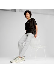 Puma Grey Womens EVOSTRIPE Pants - Image 4 of 6