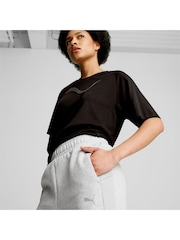 Puma Grey Womens EVOSTRIPE Pants - Image 6 of 6