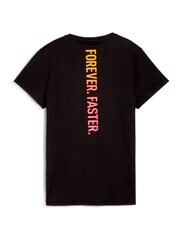 Puma Black Womens Run Fav Graphic T-Shirt - Image 3 of 3