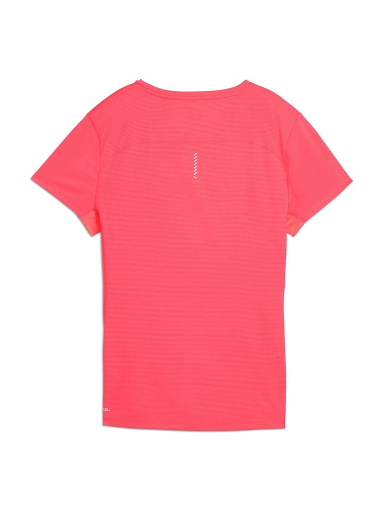 Puma Pink Womens Run Favorite T-Shirt - Image 7 of 7