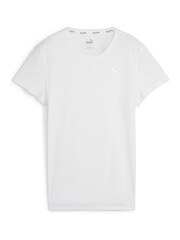 Puma White Womens Run Favorite T-Shirt - Image 1 of 2