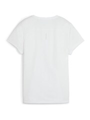 Puma White Womens Run Favorite T-Shirt - Image 2 of 2