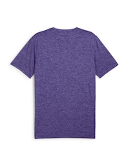 Puma Blue Mens Favourite Heather Cat Training T-Shirt - Image 2 of 2