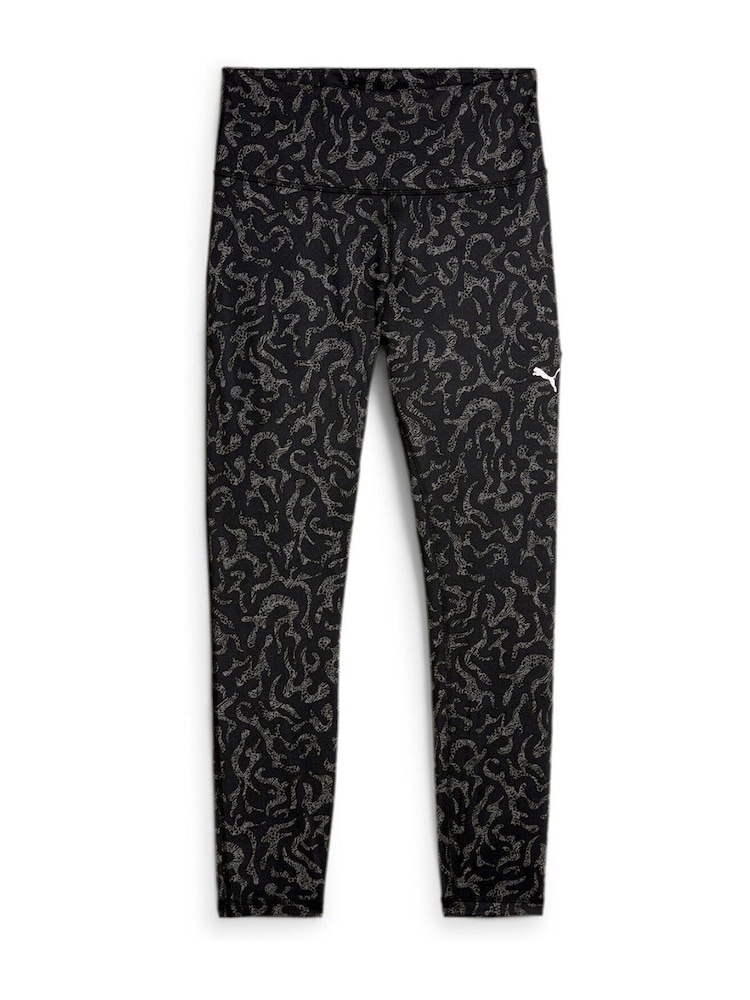 Puma Black Womens Train Fave High Waisted 7/8 Training Tights - Image 1 of 2