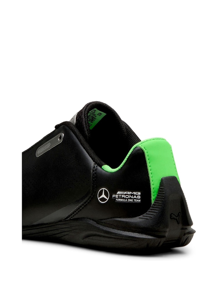 Puma Black Kids Boys Mercedes AMG Petronas F1 Drift Cat Decima 2.0 Sneakers - Image 6 of 6