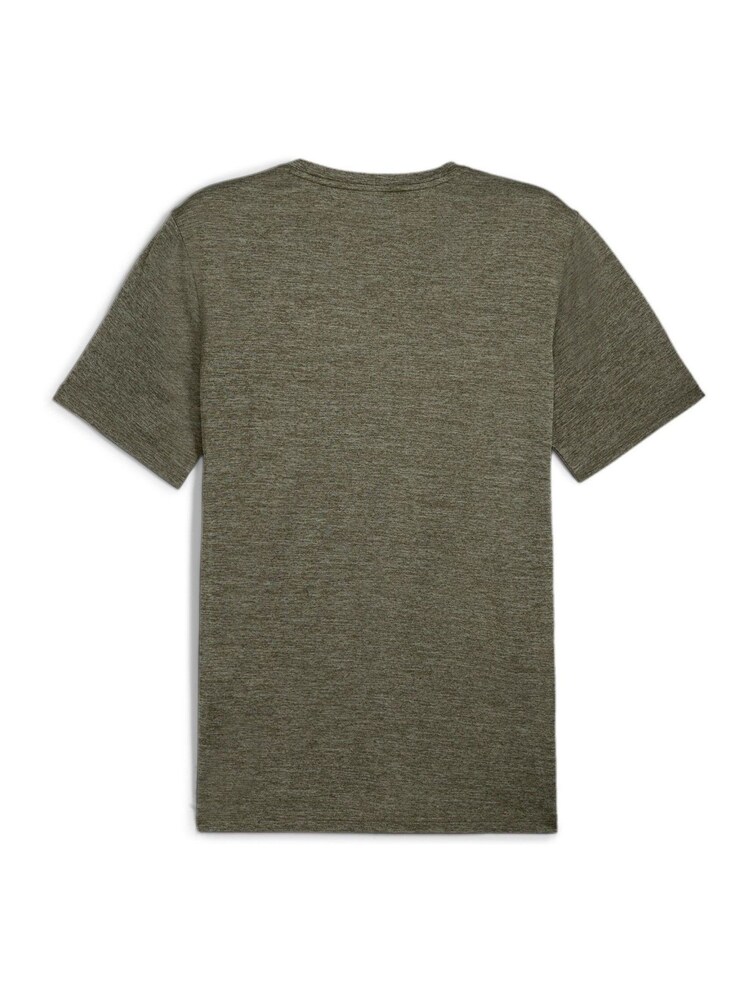 Puma Green Mens Favourite Heather Cat Training T-Shirt - Image 2 of 2