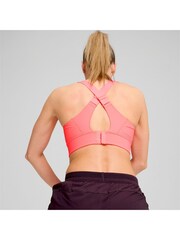 Puma Pink Womens Power Breathe Run Bra - Image 4 of 5