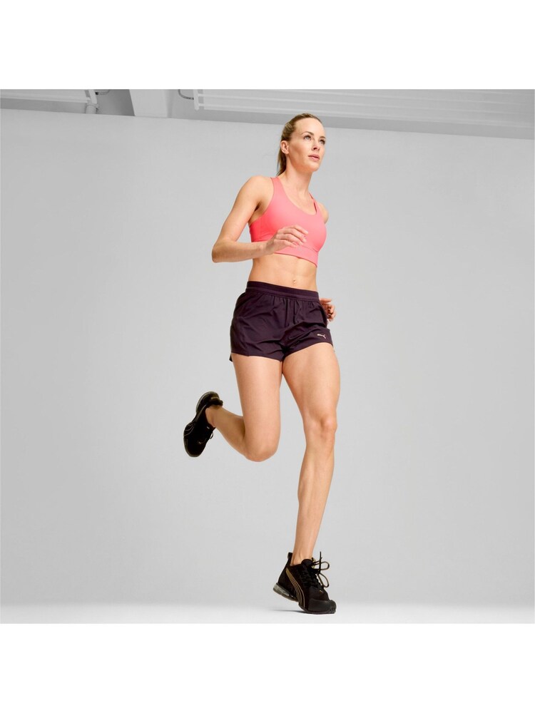 Puma Pink Womens Power Breathe Run Bra - Image 5 of 5