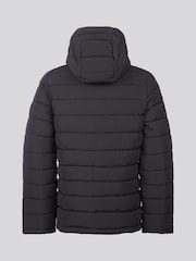 U.S. Polo Assn Black U.S. Polo Assn. Boys Lightweight Quilt Hooded Puffer Jacket - Image 7 of 10