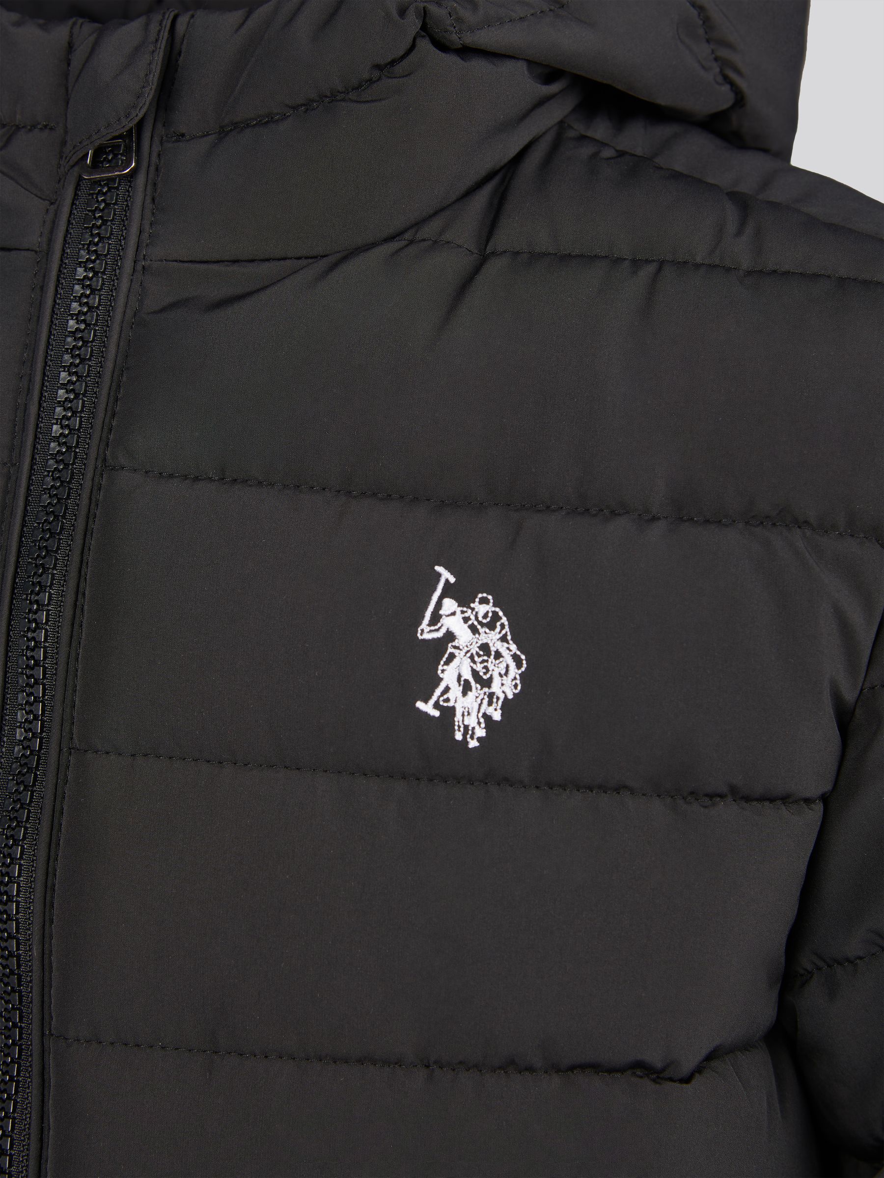 Next：日本 ブラック - U.S. Polo Assn. ダウンジャケット 軽量キルト 