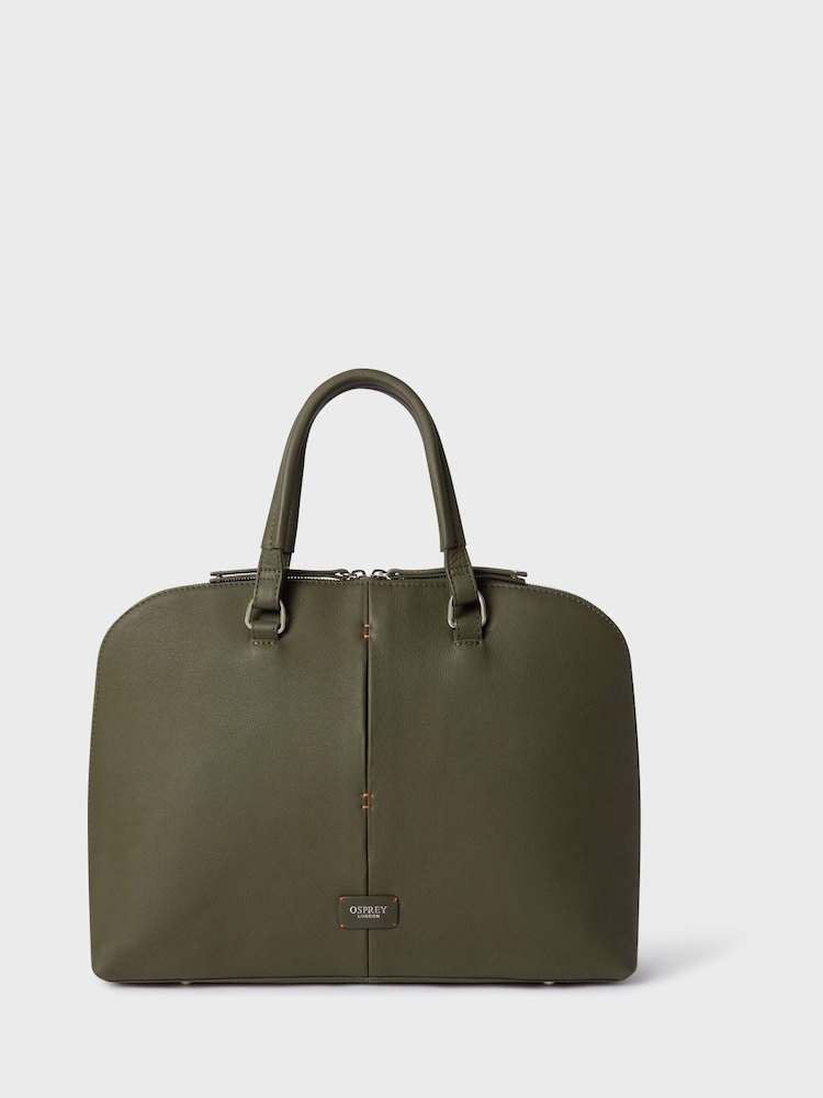 Osprey London The Soho Leather Laptop Bag - Image 1 of 8