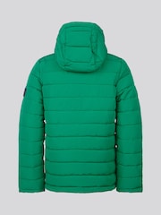 U.S. Polo Assn Green U.S. Polo Assn. Boys Lightweight Quilt Hooded Puffer Jacket - Image 7 of 10