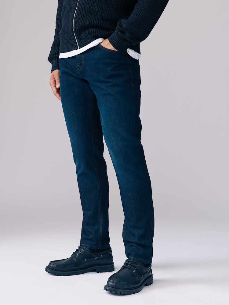 Denim Dark Wash Slim Jeans - Image 1 of 1 Denim Dark Wash Slim Jeans - Image 1 of 1