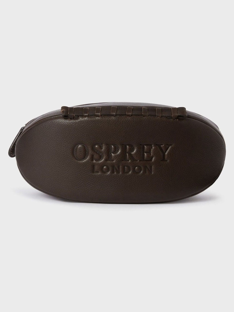 Osprey London The Rugger Leather Washbag - Image 1 of 4