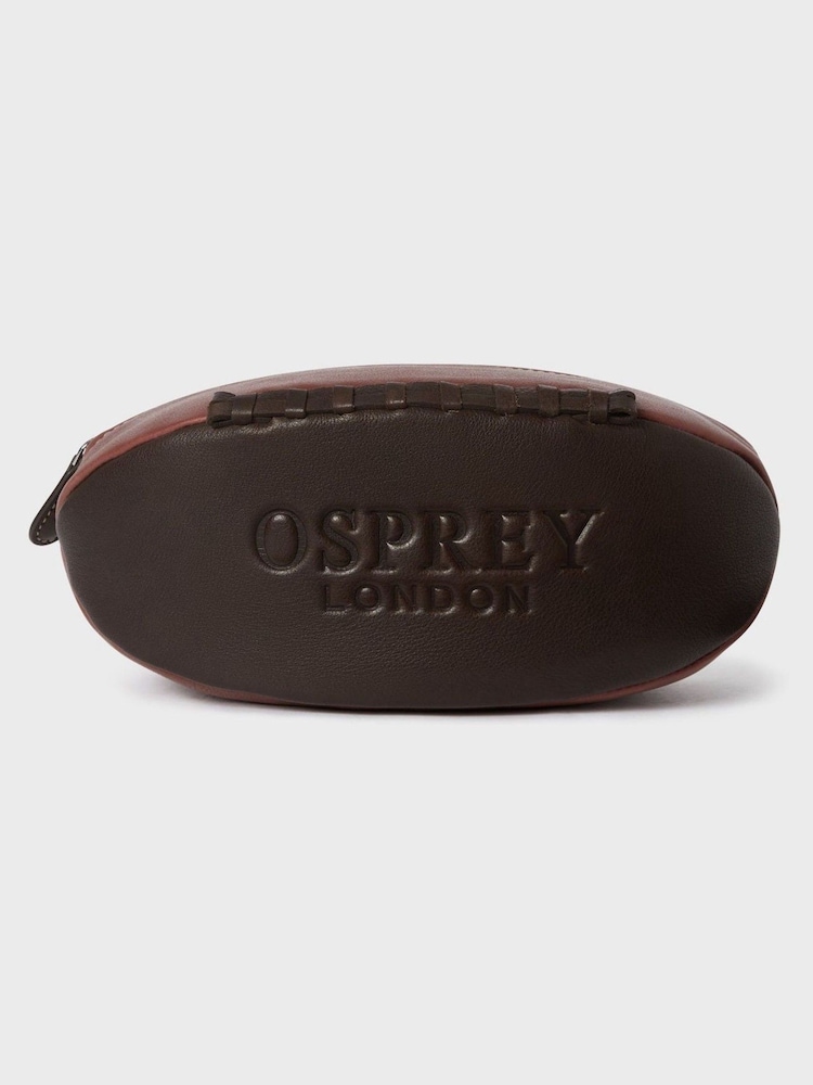 Osprey London The Rugger Leather Washbag - Image 1 of 4