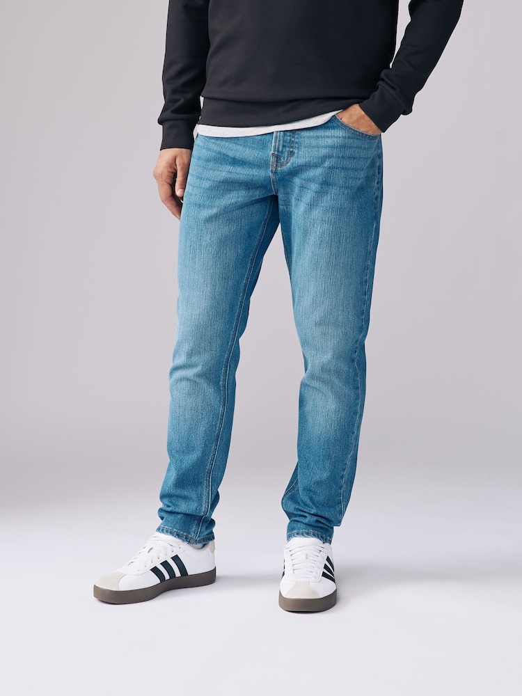 Denim Mild Wash Slim Jeans - Image 1 of 1