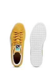 Puma Yellow Suede Classic Sneakers - Image 6 of 6