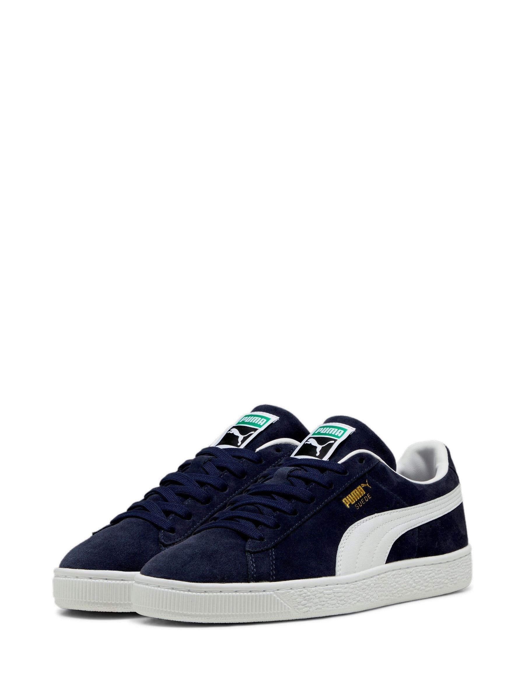 Puma navy suede outlet
