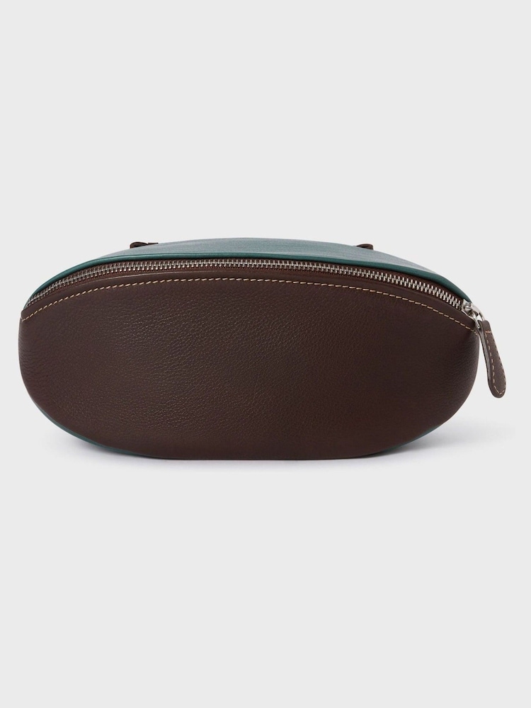 Osprey London The Rugger Leather Washbag - Image 4 of 4