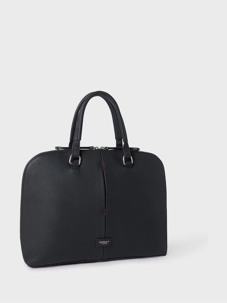 Osprey London The Soho Leather Laptop Bag - Image 2 of 5