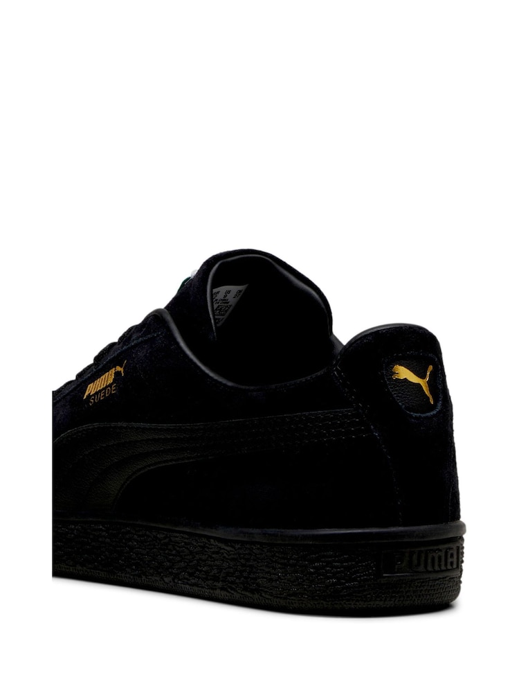 Puma Black Unisex Suede Classic Sneakers - Image 6 of 6