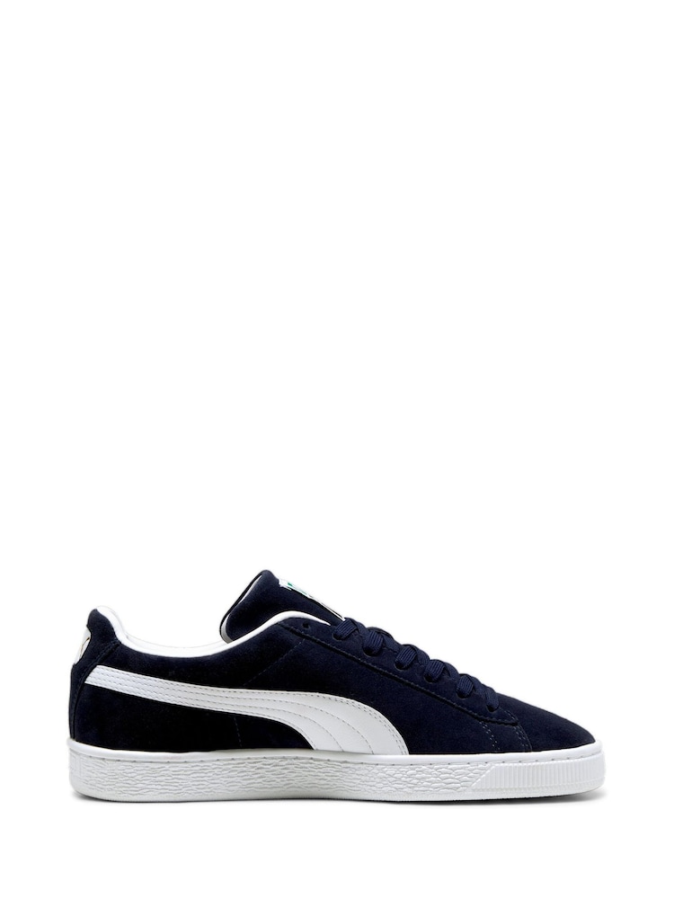 Puma Blue Unisex Suede Classic Sneakers - Image 1 of 6