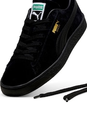 Puma Dark Black Suede Classic Sneakers - Image 5 of 6