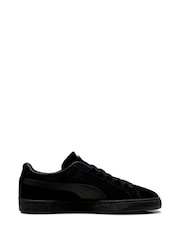 Puma Dark Black Unisex Suede Classic Sneakers - Image 1 of 6