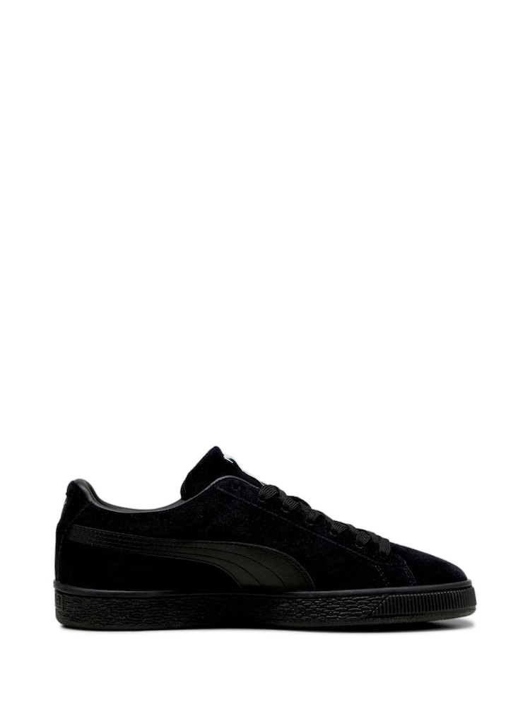 Puma Dark Black Unisex Suede Classic Sneakers - Image 1 of 6