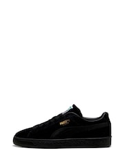Puma Dark Black Unisex Suede Classic Sneakers - Image 2 of 6
