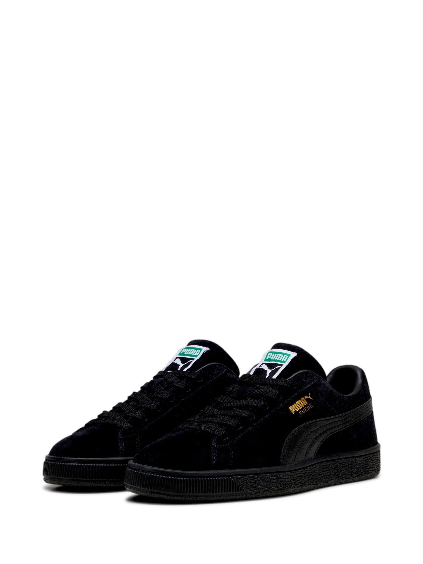 Buy Puma Dark Black Unisex Suede Classic Sneakers from Next USA Buy Puma Dark Black Unisex Suede Classic Sneakers from Next USA