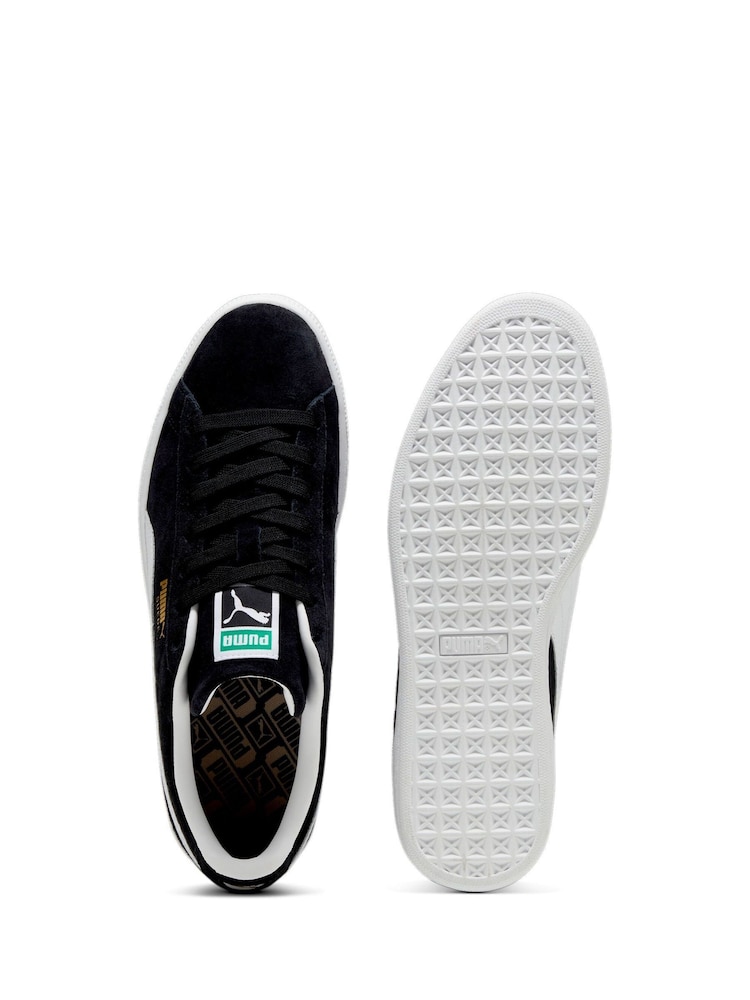 Puma Black Unisex Suede Classic Sneakers - Image 4 of 6