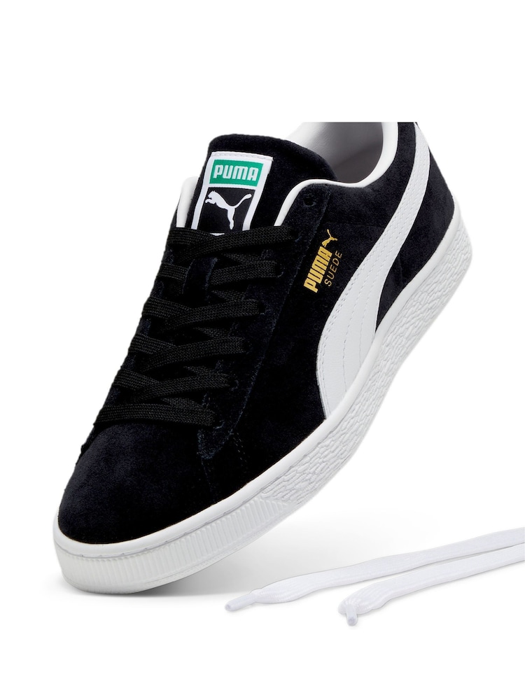Puma Black Unisex Suede Classic Sneakers - Image 5 of 6