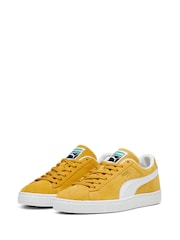 Puma Yellow Suede Classic Sneakers - Image 3 of 6
