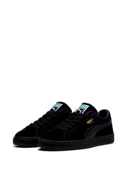 Puma Black Chrome Suede Classic Sneakers - Image 3 of 6