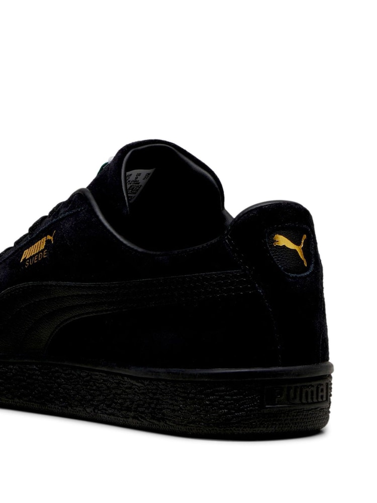 Puma Black Chrome Suede Classic Sneakers - Image 6 of 6