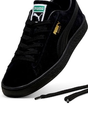 Puma Black Unisex Suede Classic Sneakers - Image 6 of 6