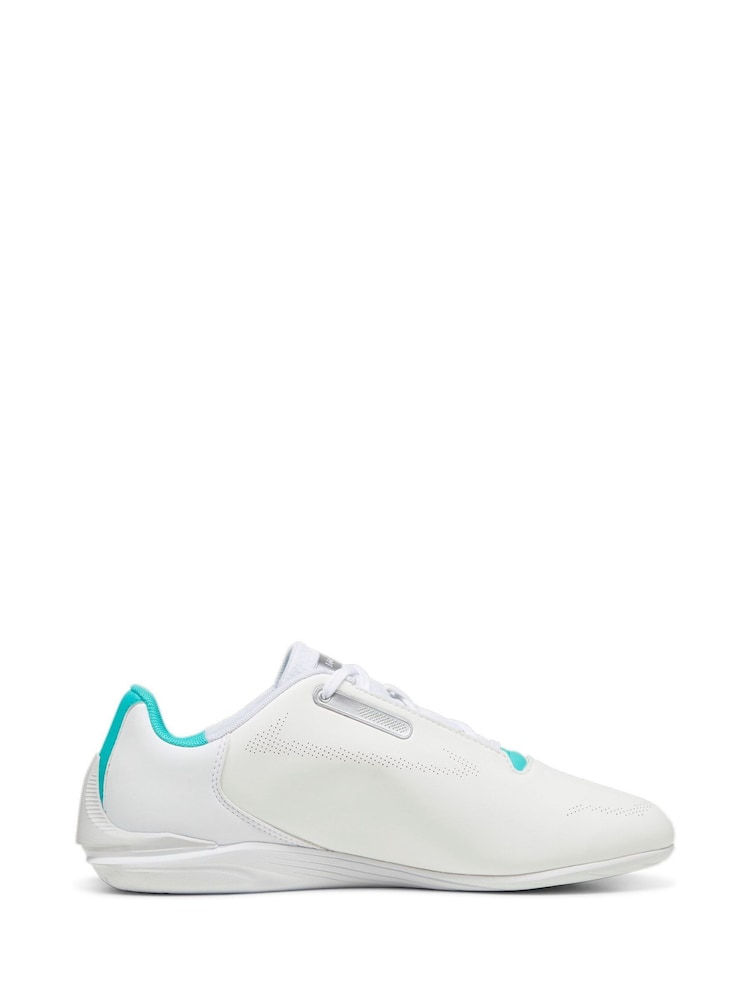 Puma White Unisex Mercedes AMG Petronas F1 Drift Cat Decima 2.0 Sneakers - Image 1 of 6