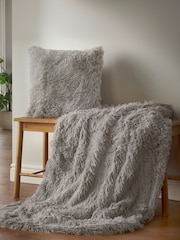 Catherine Lansfield So Soft Cuddly Deep Pile Faux Fur Throw - Imagem 2 de 5
